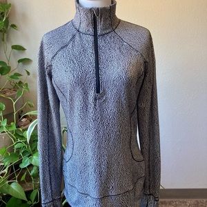 Lululemon Grey White Black Jacket size 8